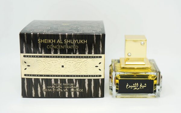 Lattafa Sheikh Al Shuyukh Marakaz Eau de Parfum Concentrated Spray for Unisex, 3.4 fl.oz