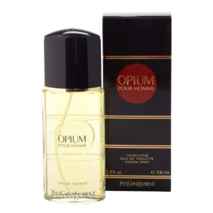 Opium Pour Homme by Yves Saint Laurent 3.3 oz. EDT Spray for Men. New Sealed Box