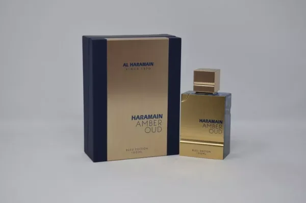 Amber Oud Bleu Edition by Al Haramain 3.3 oz EDP Perfume Women Men New in Box