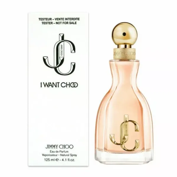 Jimmy Choo I Want Choo 4.1 fl oz Women's Eau De Parfum TESTER in White Box