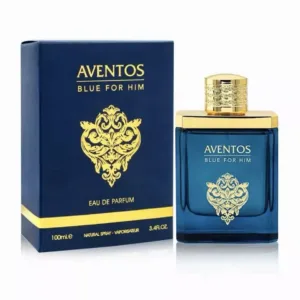 Aventos Blue for Him - Eau De Parfum by Fragranc Word - 100ml - 3.4 fl oz -Men