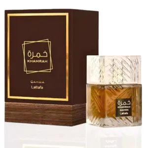 Lattafa Khamrah Qahwa Eau de Parfum Spray Unisex 3.4 Oz