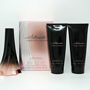 CHRISTIAN SIRIANO SILHOUETTE(W)(H/B)(LI)3PC SET(3.4oz edp sp,6.76oz Body Lotion,2.67oz Shower Gel)