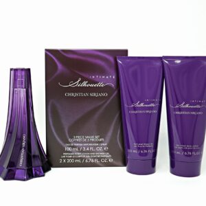 CHRISTIAN SIRIANO SILHOUETTE INTIMATE(W)(H/B)(LI FREE)3PC SET(3.4oz edp sp,6.76oz B/L,6.76oz S/G)